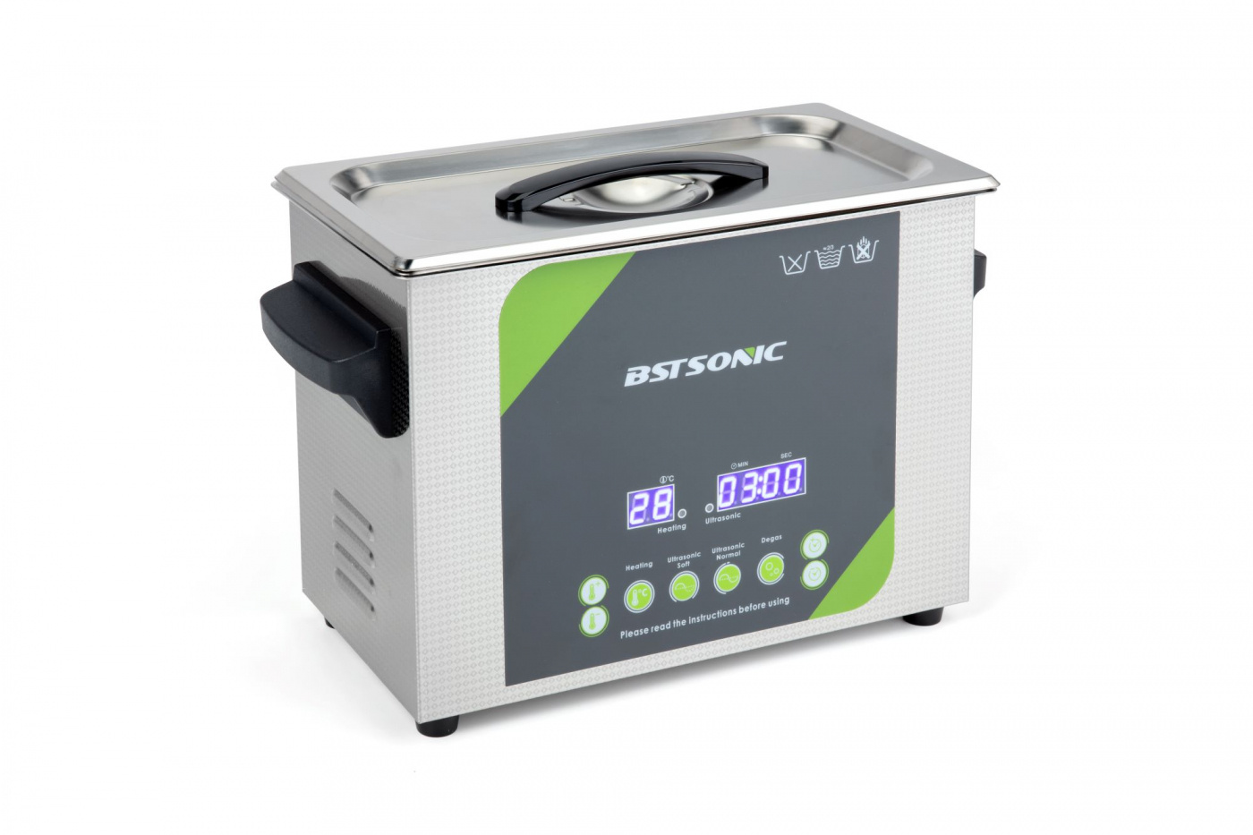 BST Sonic 4L ultraljudstvätt ultraljudsbad | Proffstvätt | 2 års garanti | Degas | Semiwave 