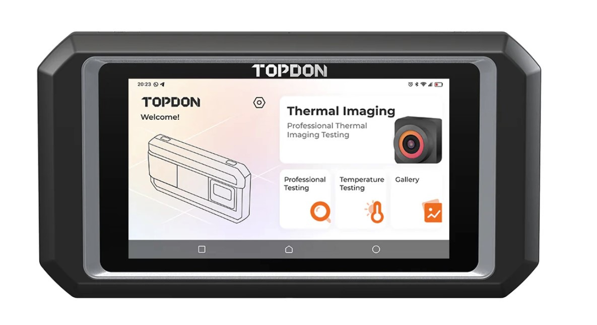 TOPDON TC003 Värmekamera IR kamera 256X192  5