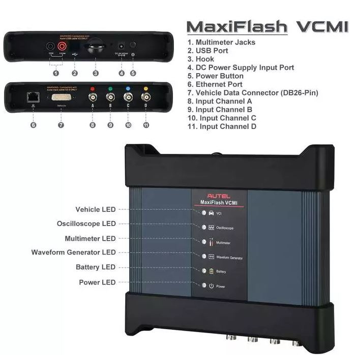 Maxisys MS919 diagnosverktyg OBD2 felkodsläsare