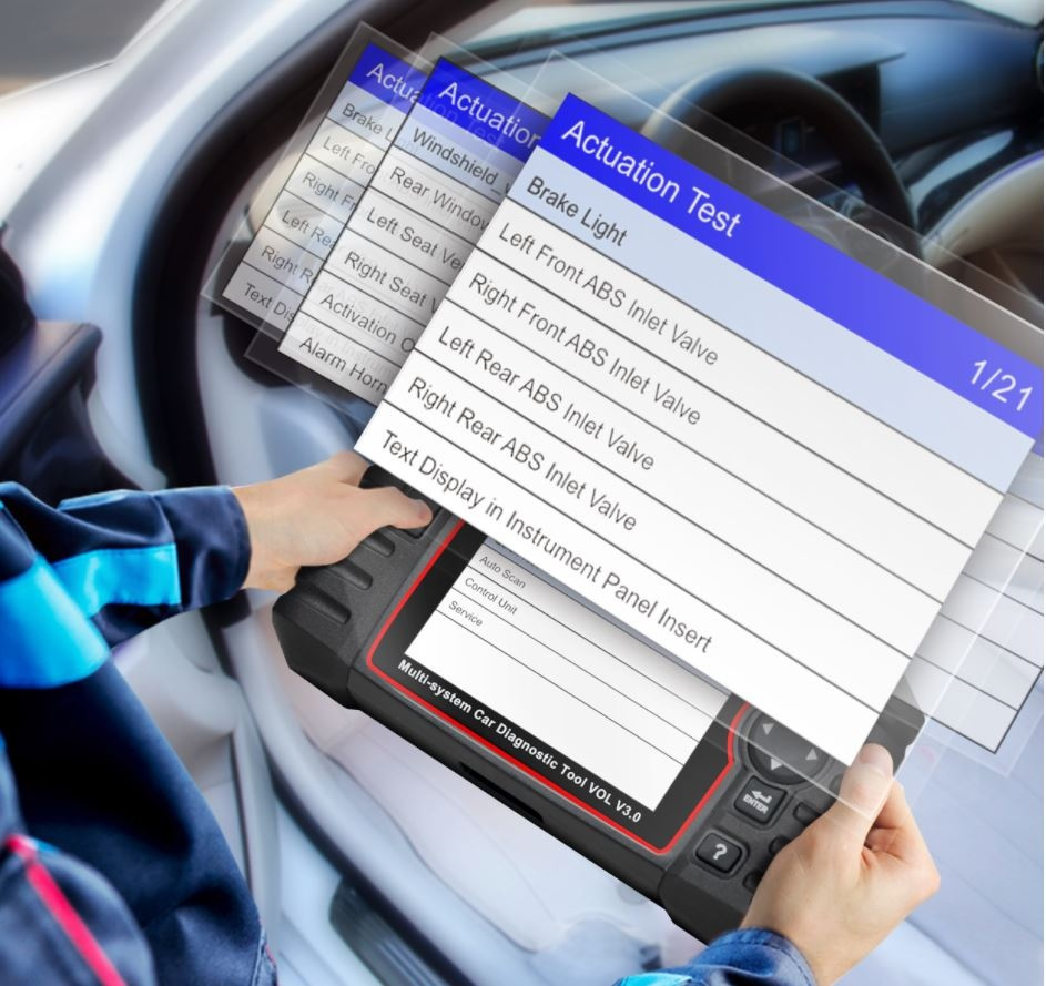 Icarsoft VOL V3.0 Volvo & Saab felkodsläsare OBD2 Scanner