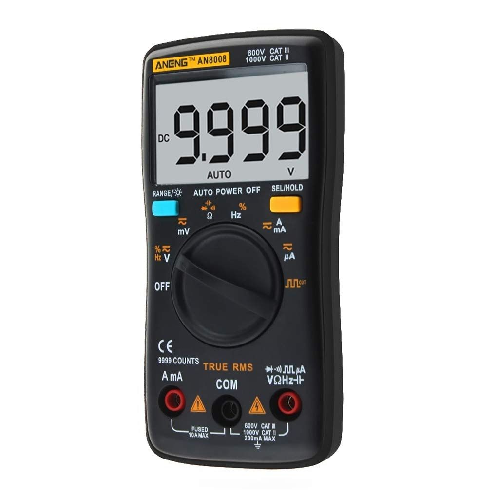 Multimeter TRMS AN8008 DMM inkl mätspetsar