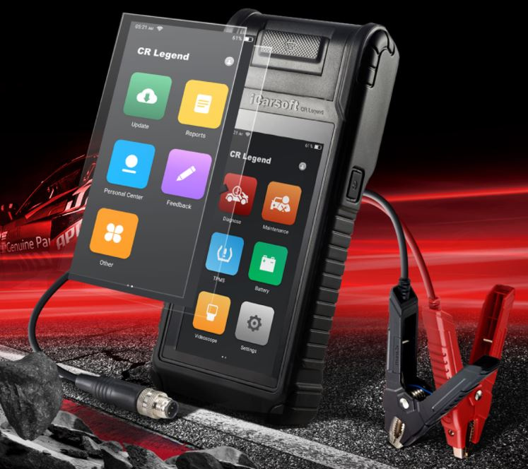 iCarsoft CR Legend diagnosverktyg OBD2 scanner felkodsläsare DOIP | Superdeal | 3års licens