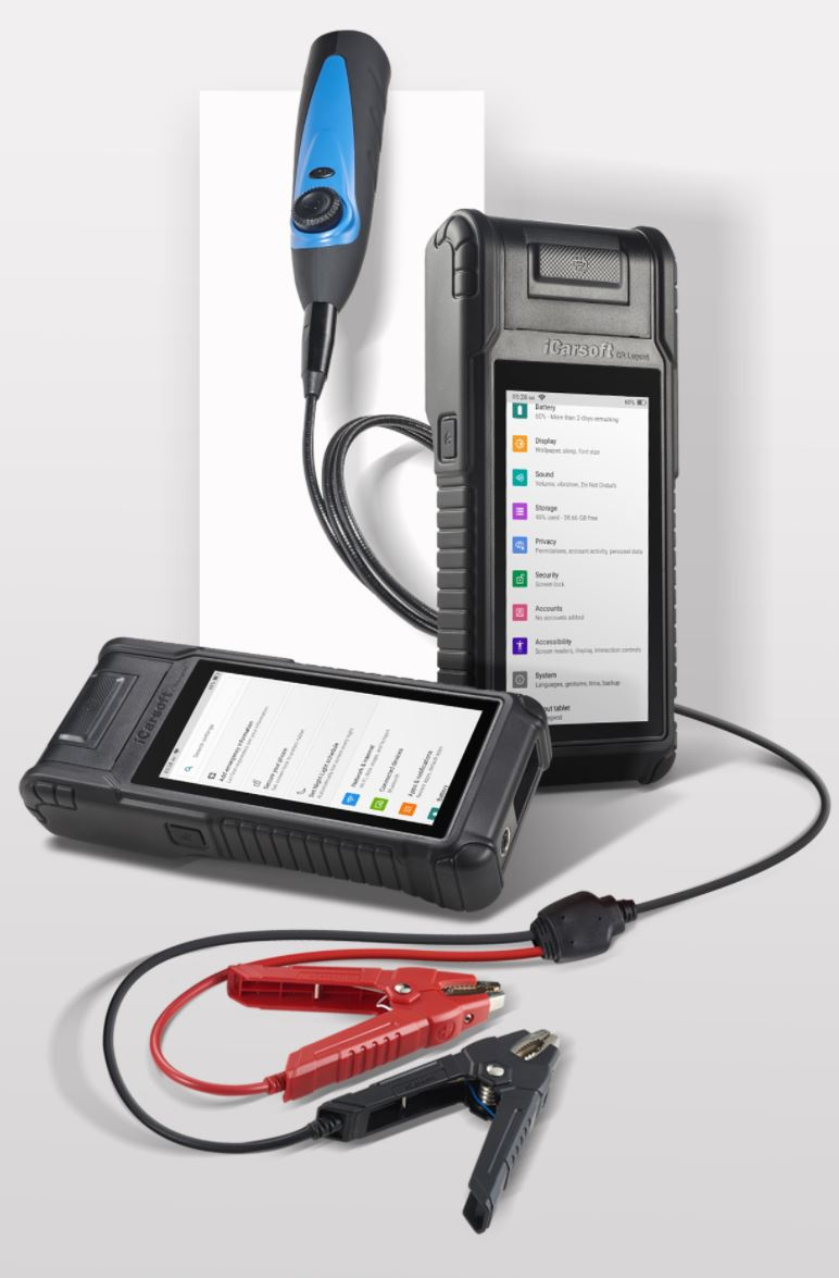 iCarsoft CR Legend diagnosverktyg OBD2 scanner felkodsläsare DOIP | Superdeal | 3års licens