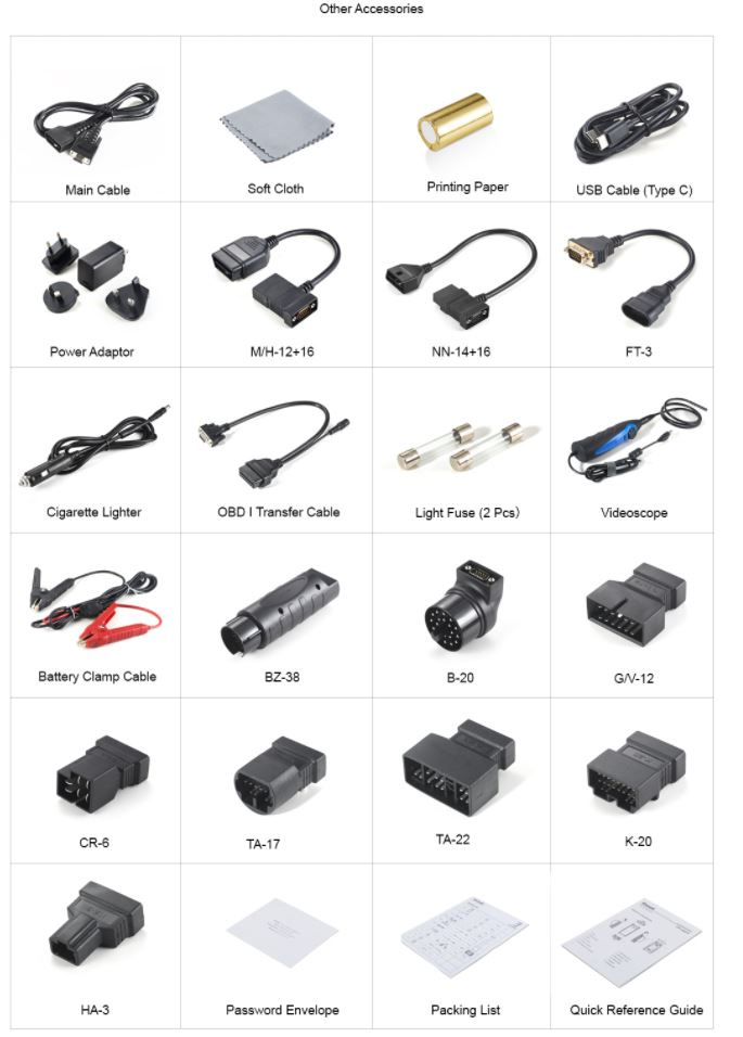 iCarsoft CR Legend diagnosverktyg OBD2 scanner felkodsläsare DOIP | Superdeal | 3års licens