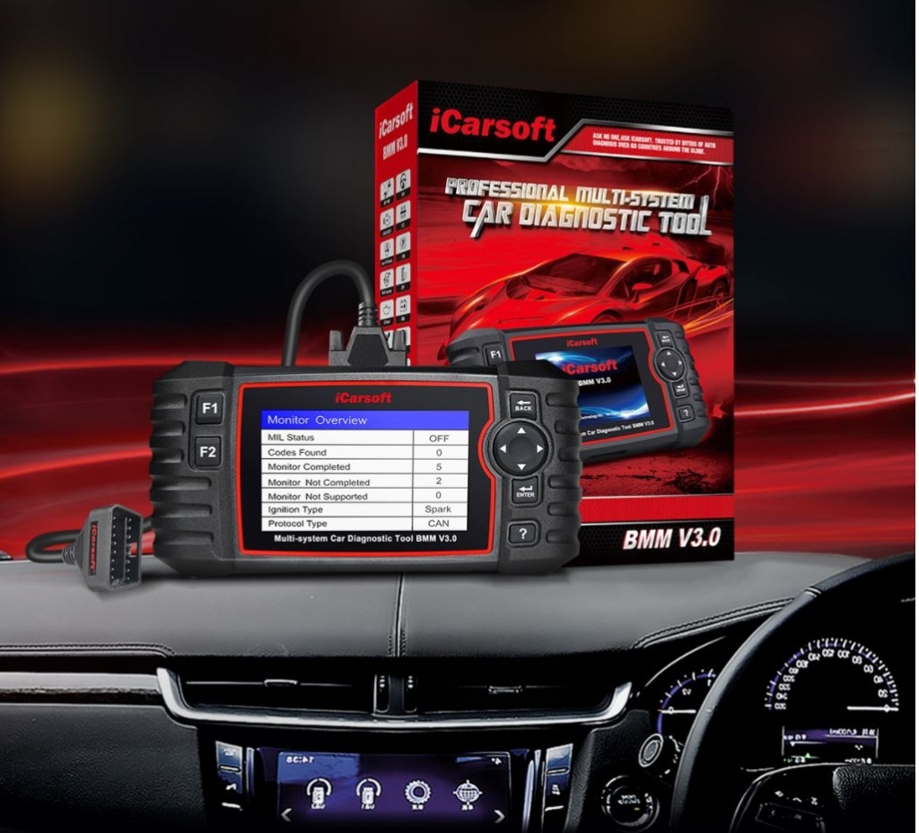 iCarsoft BMM V3.0 Felkodsläsare för BMW & MINI Nyhet 2021!