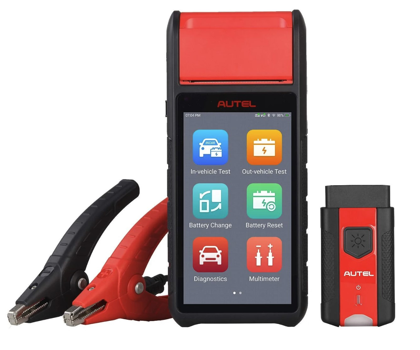 Autel MaxiBAS BT608 batteri och bildiagnos 2 in 1