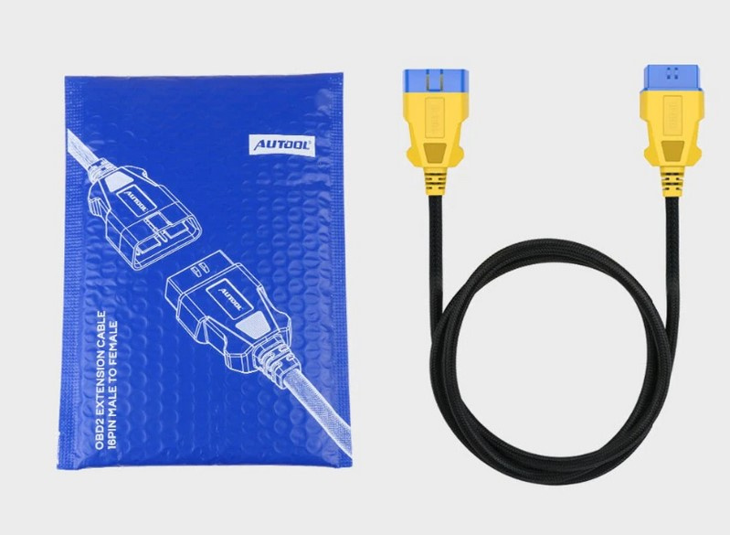 Autool OBD2 förlängningskabel 150cm extension 