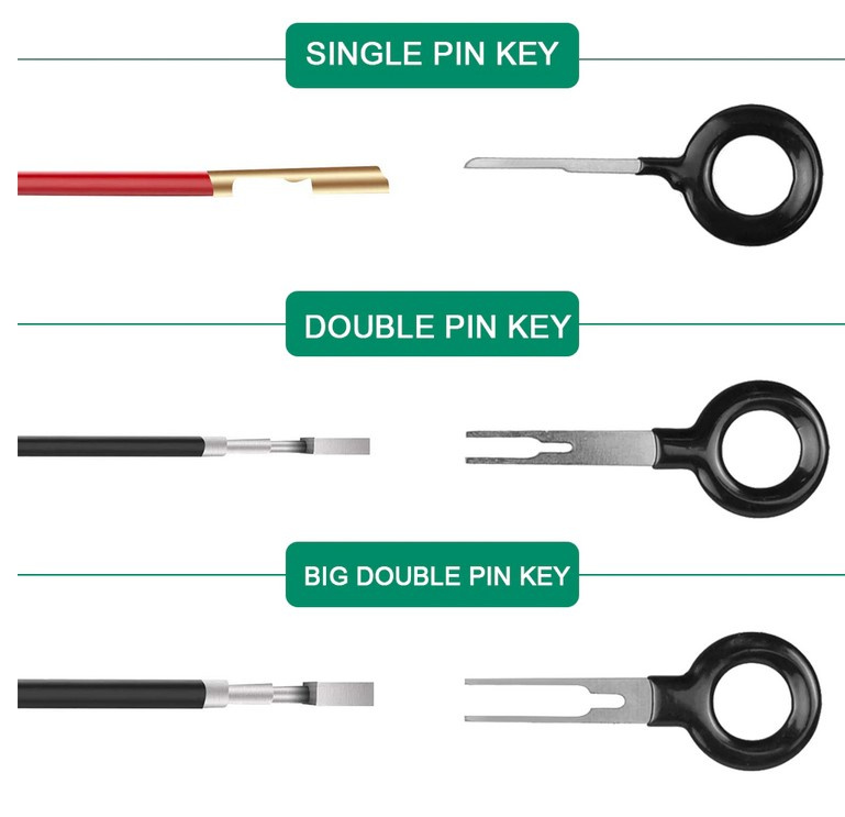 Verktygset för demontering av kontaktstycken
