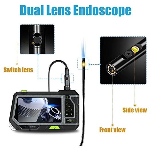 Teslong inspektionskamera endoskop NTS500 dual lens 5.5mm/8mm/Autofocus
