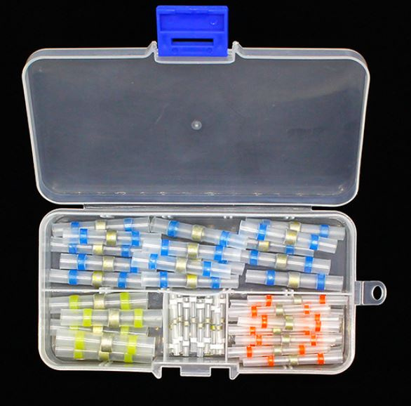 Krympkontakter krymphylsor skarvhylsor 50 pack 0,25-6kvmm