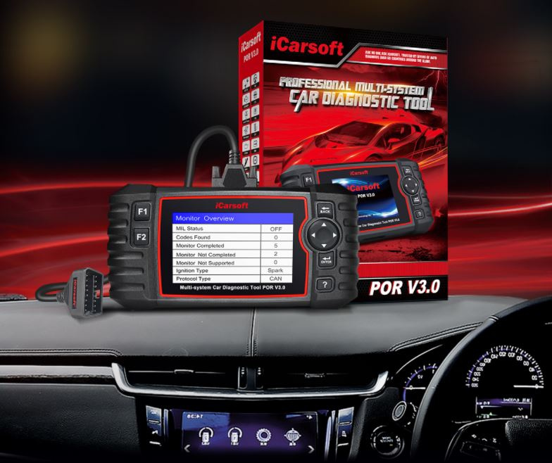 Icarsoft POR V3.0 felkodsläsare Porsche OBD2