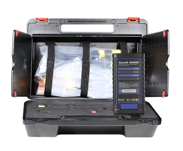 iCarsoft HD2000 diagnos för tunga fordon lastbil buss J1939 J1708 