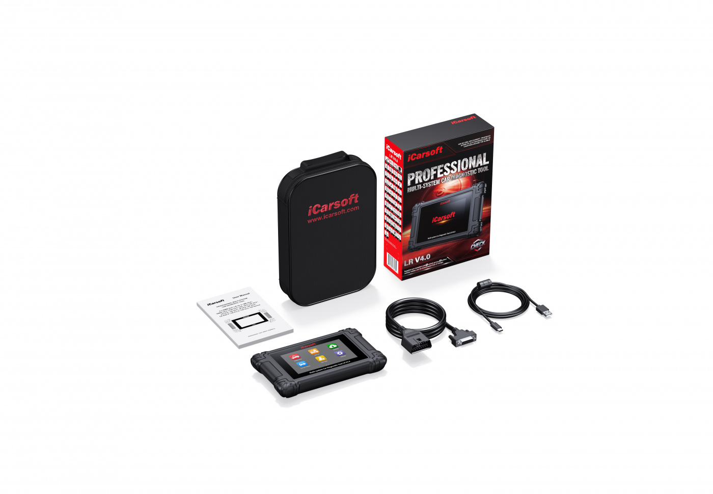 iCarsoft LR V4.0 för Jaguar Landrover+ 2 valfri bilmärken | diagnosverktyg felkodsläsare WIFI | 5