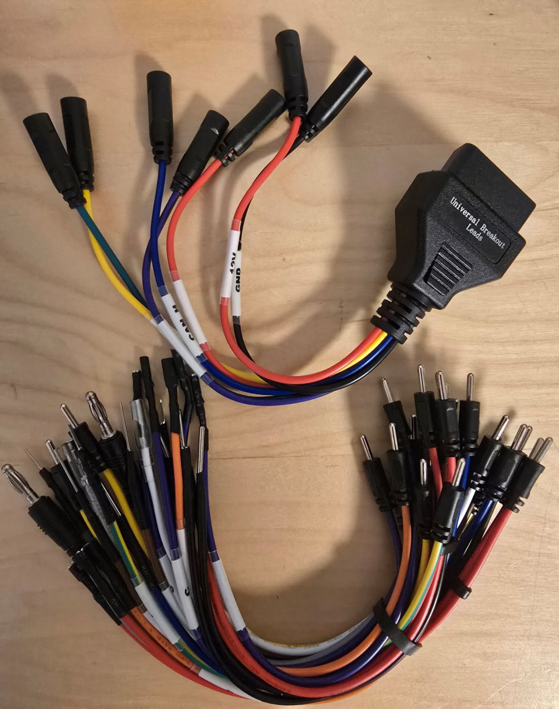 Universal break out leads M003 breakout kablar | Topscan Moto