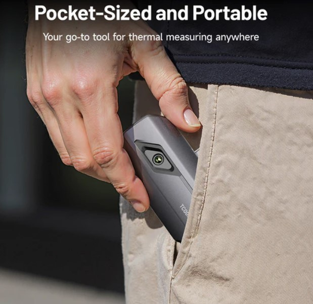 Topdon värmekamera TC002 DUO USB-C | iPhone | iPad | Android