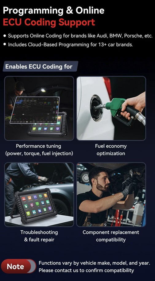 iCarsoft CR Ultra Plus | Topologi karta | Intelligent diagnos | PRO VERSION 2025 | OBD2 J2534 Diagnosverktyg | 3 års licens