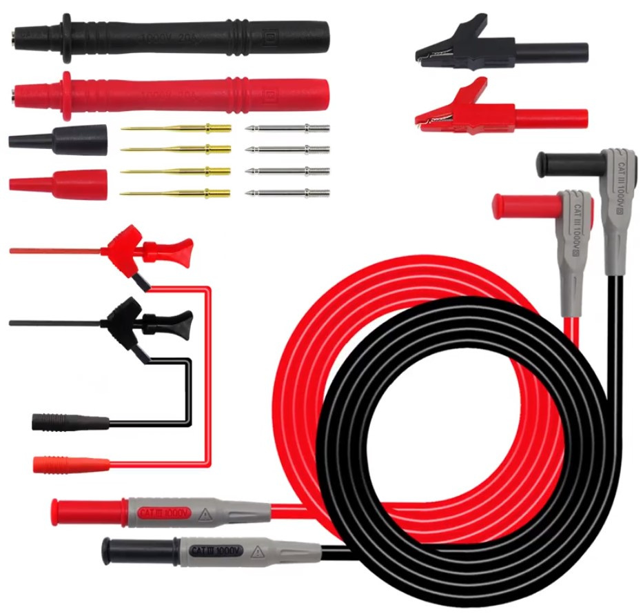 Mätspetsar mätkablage testprober för multimeter
