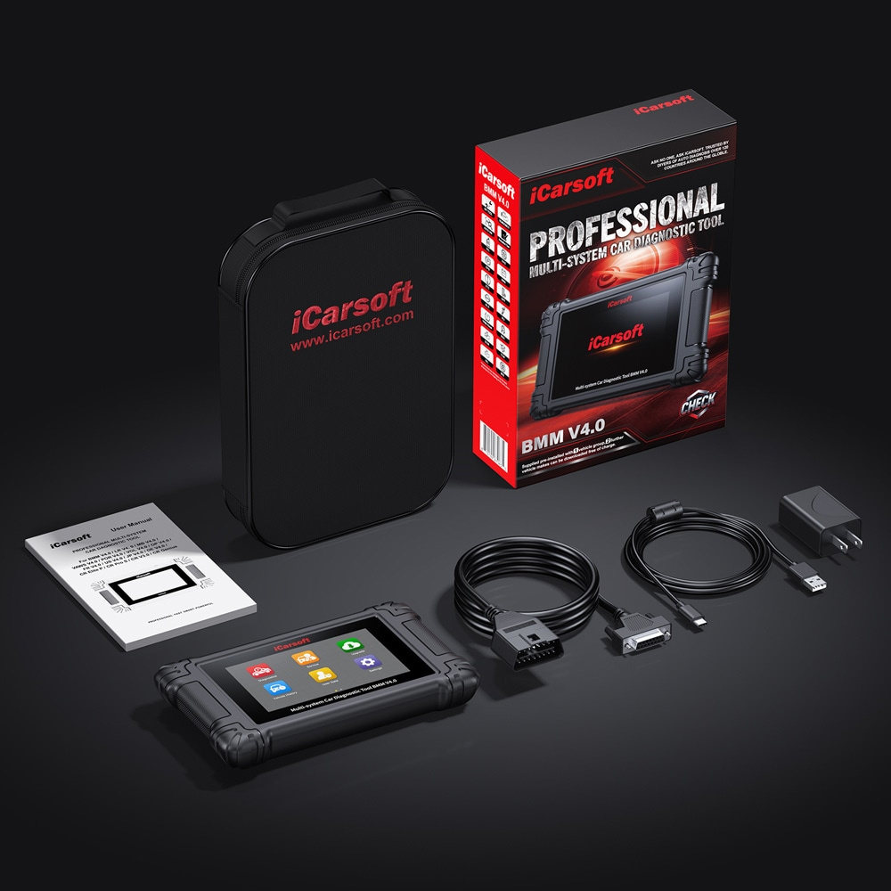 iCarsoft BMM V4.0 för BMW + 2 valfri bilmärken | diagnosverktyg felkodsläsare WIFI | 5