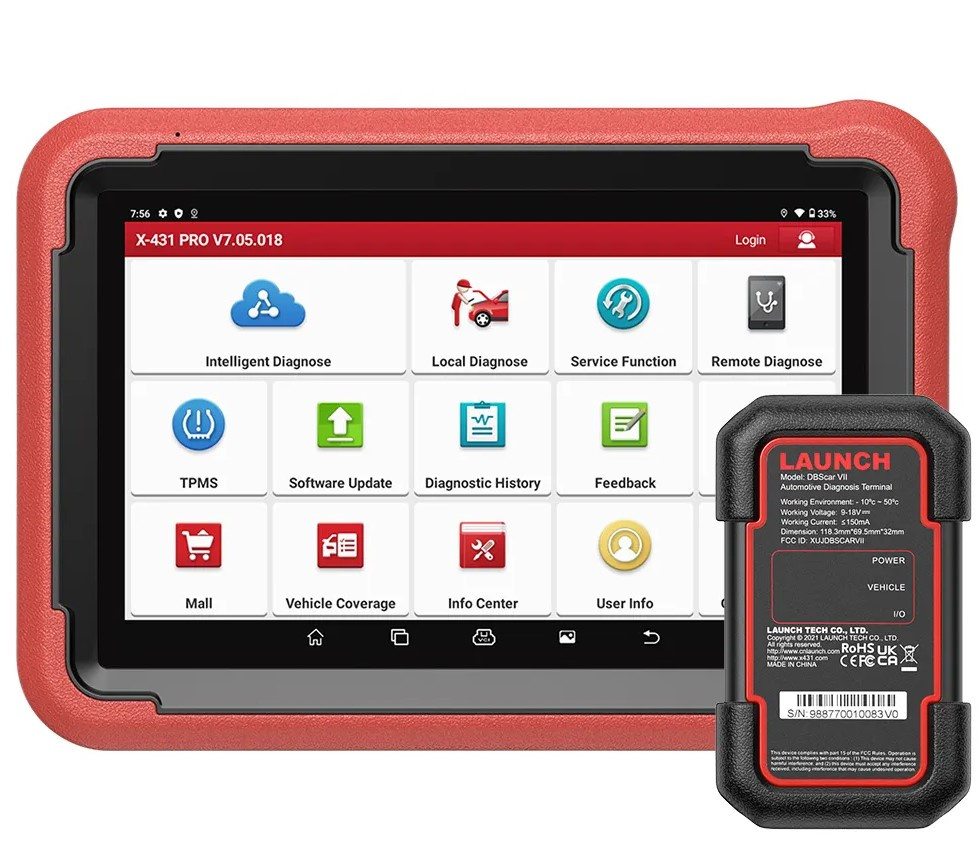 LAUNCH X431 PROS V5.0  felkodsläsare diagnosverktyg | Aktiv test | Trådlös | Doip | OBD2 scanner | 2års licens