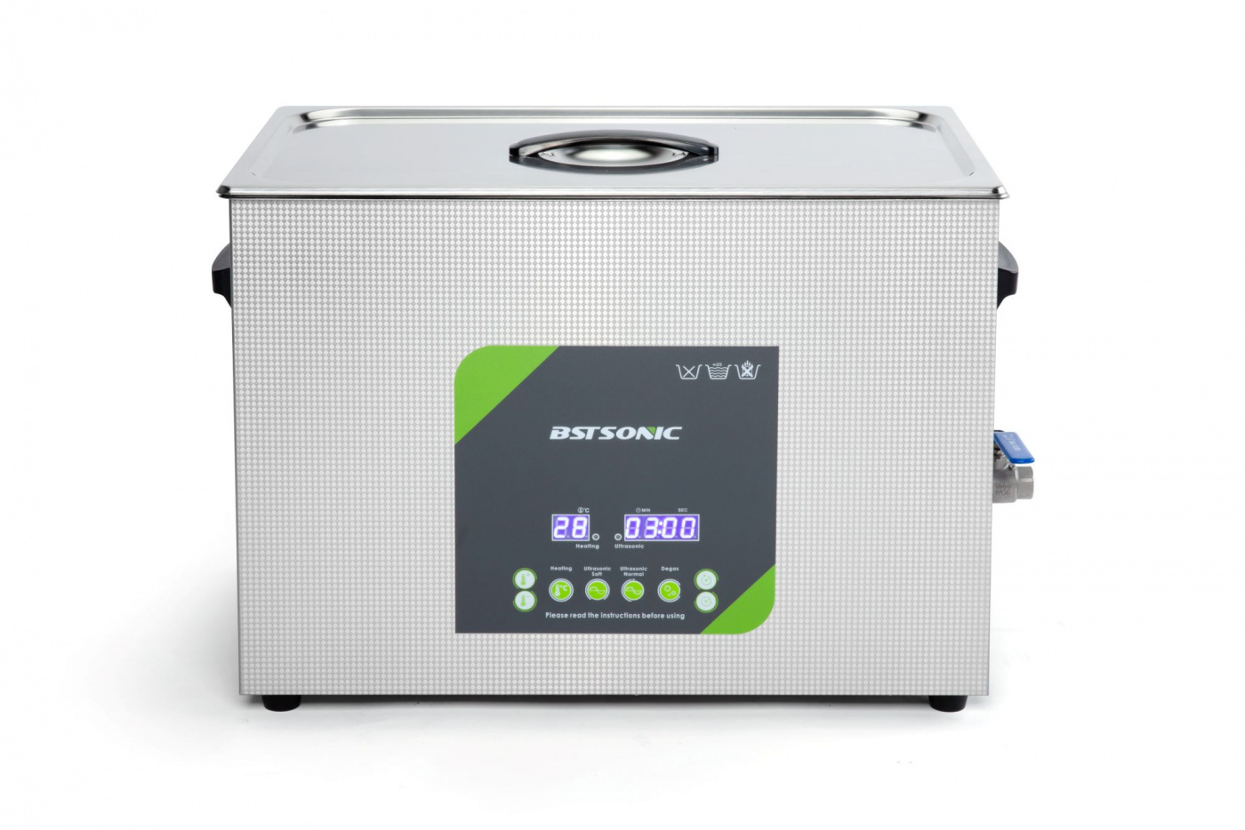 BST Sonic 30L ultraljudstvätt ultraljudsbad | Proffstvätt | 2 års garanti | Degas | Semiwave 