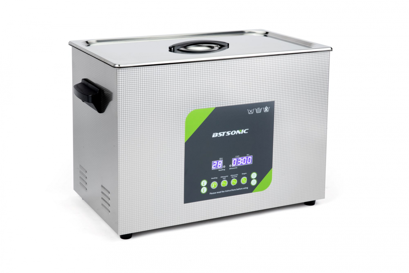 BST Sonic 30L ultraljudstvätt ultraljudsbad | Proffstvätt | 2 års garanti | Degas | Semiwave 