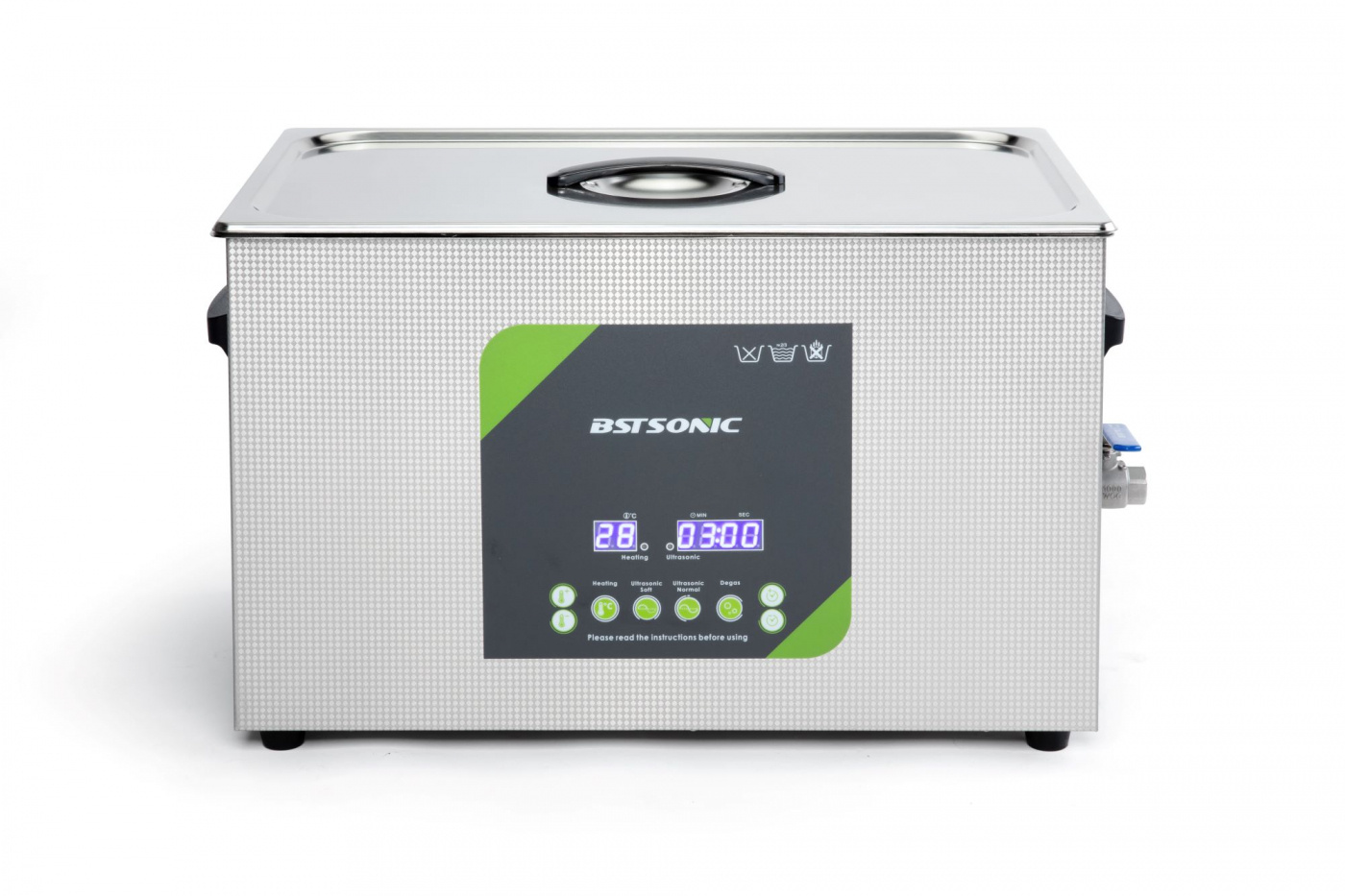 BST Sonic 22L ultraljudstvätt ultraljudsbad | Proffstvätt | 2 års garanti | Degas | Semiwave 