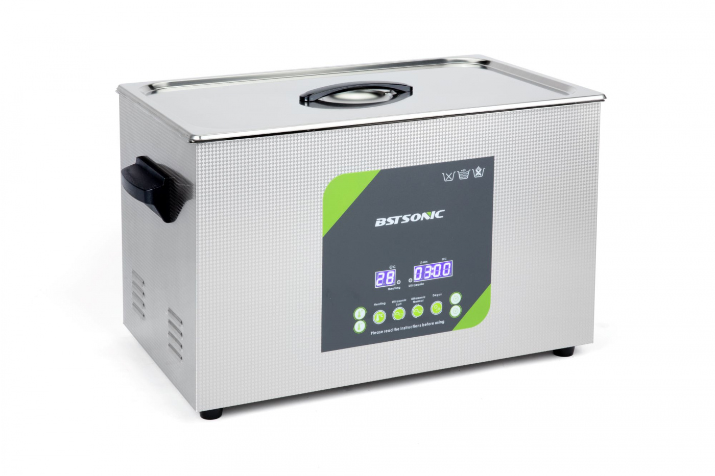 BST Sonic 22L ultraljudstvätt ultraljudsbad | Proffstvätt | 2 års garanti | Degas | Semiwave 