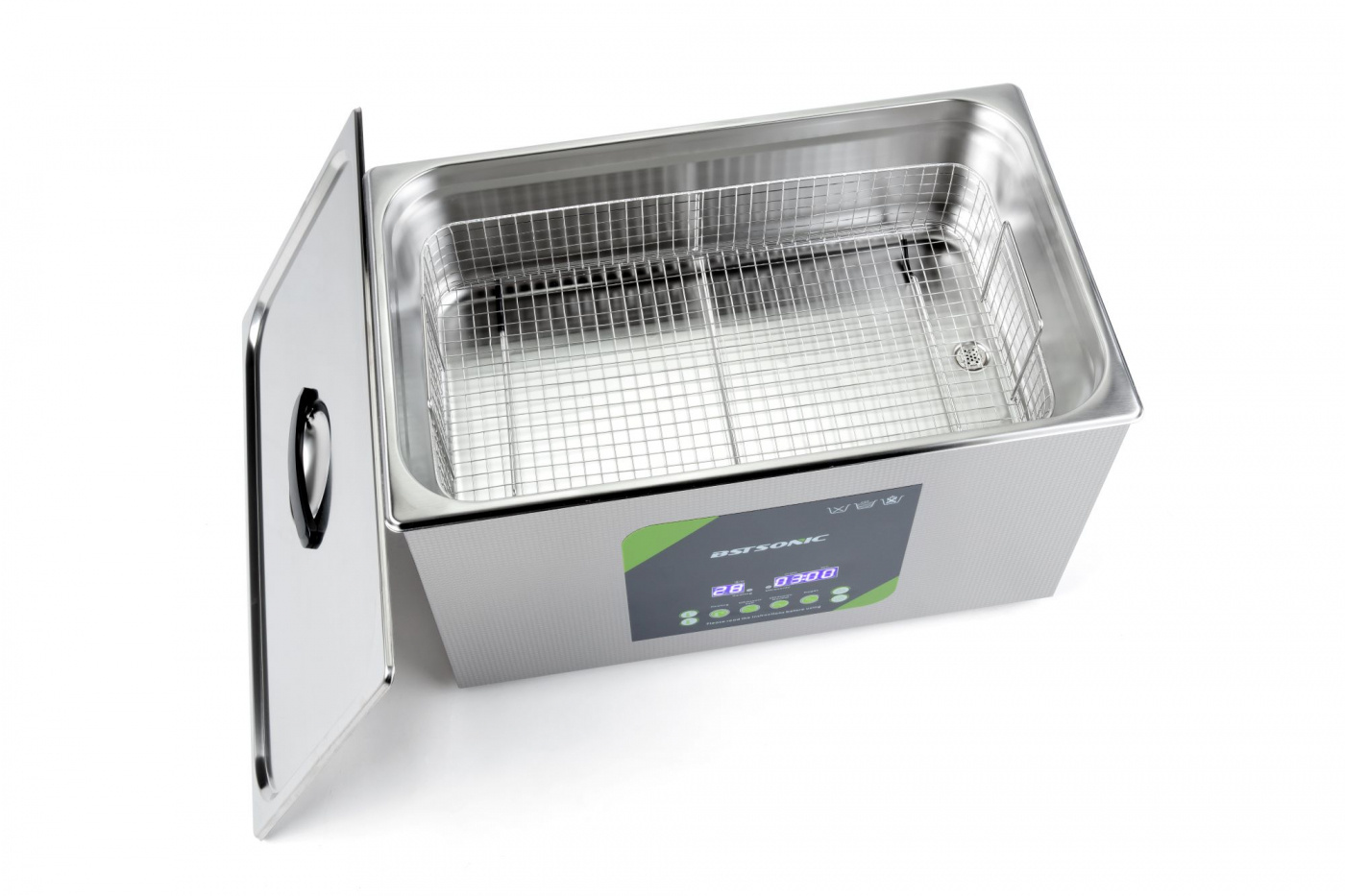 BST Sonic 22L ultraljudstvätt ultraljudsbad | Proffstvätt | 2 års garanti | Degas | Semiwave 