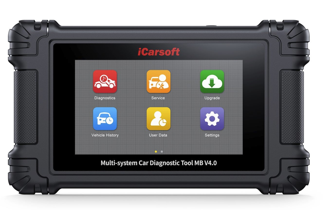 iCarsoft MB V4.0 Mercedes-Benz, Sprinter, Smart + 2 valfri bilmärken | diagnosverktyg felkodsläsare WIFI | 5