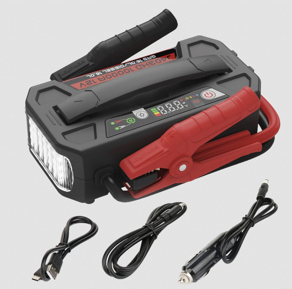 Lokithor J403HD - Heavy Duty Starthjälp med 10 000A | Jump starter | ConnectMax