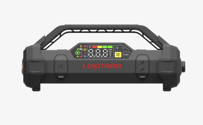 Lokithor 4-i-1 JA301 PRO Starthjälp booster med Luftkompressor 2000A