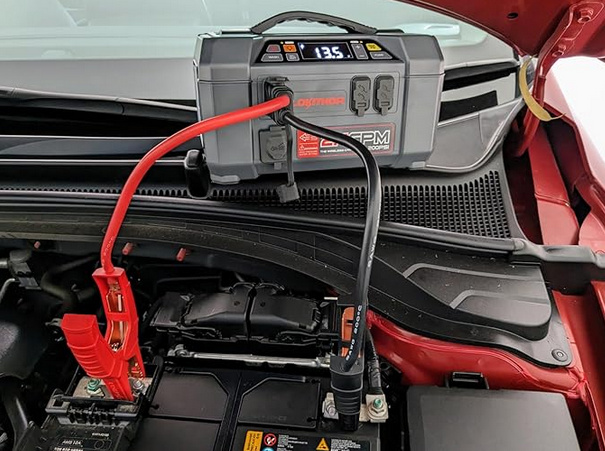 Starthjälp Lokithor AW401 Med högtryckstvätt, kompressor, lampa & powerbank 