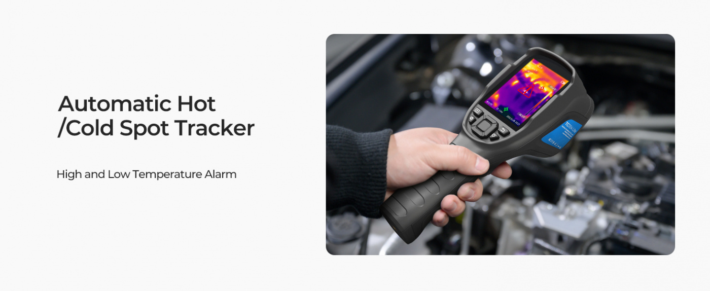 Topdon värmekamera TC004 Lite 160x120 pixel 1x/2X/4X Zoom