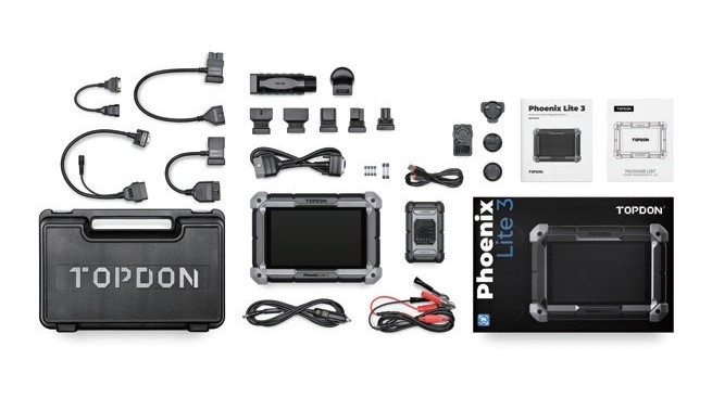 TOPDON Phoenix Lite 3 diagnosverktyg felkodsläsare OBD2 scan tool | 2024 | MDCI