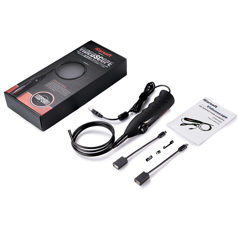 iCarsoft VDSP2000 inspektionskamera videoskop för CR MAX/CR MAX BT