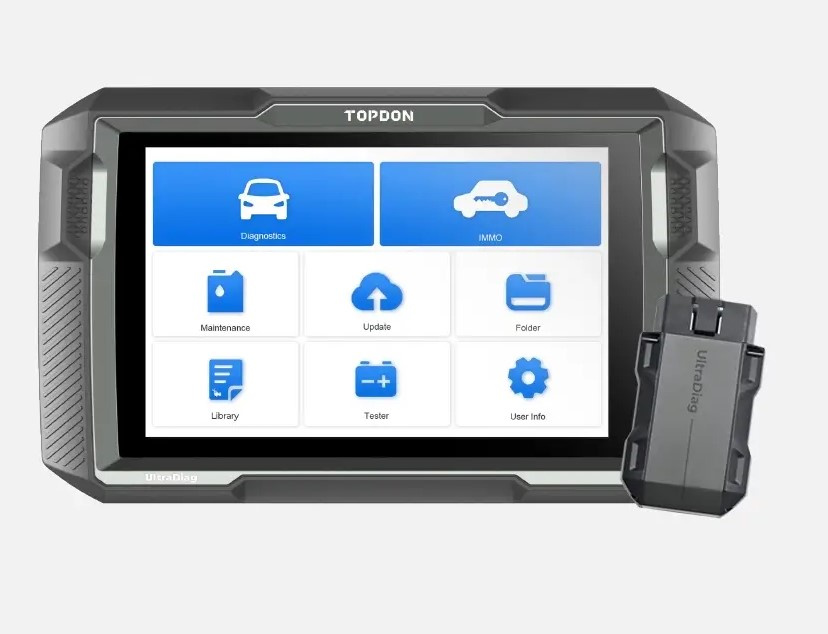 Topdon Ultradiag diagnosverktyg och nyckelkodning immobilizer 2in1