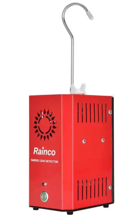 Rainco rökmaskin läckagesökare felsök läckage i slangar insug