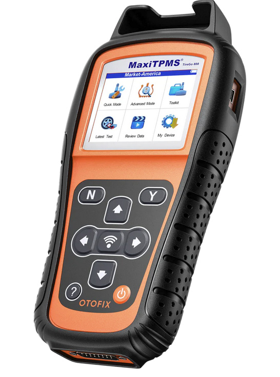 Otofix TireGo 808 komplett TPMS däcksensor programmering verktyg